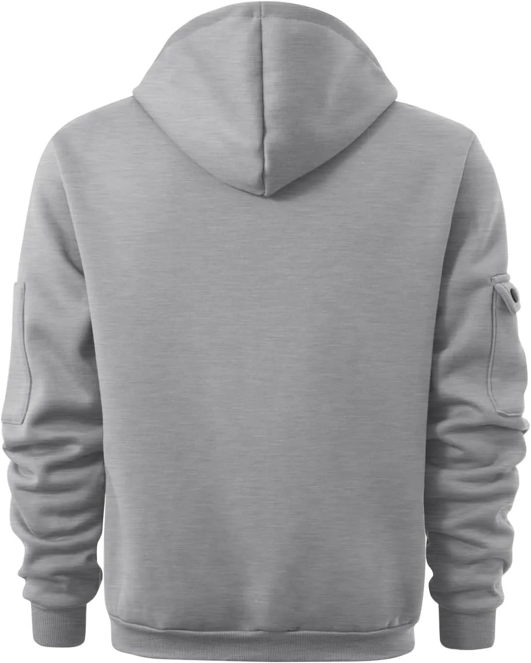 Azeralia Hoodies for Men Long Sleeve Half Zipper Pullover Printed Drawstring Oversized Sweatshirt Casual Loose Outfits