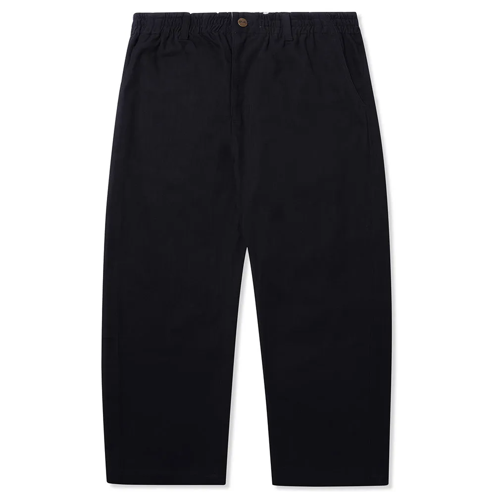 Butter Goods - Wide Leg Pants Black