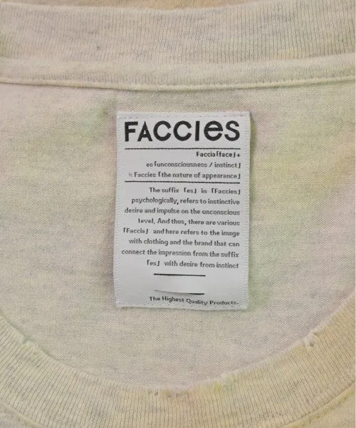 Faccies Tee Shirts/Tops