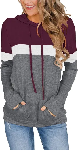 Lylinan Womens Tops Long Sleeve Hoodies Fall Clothes Fashion Sweatshirts Trendy Casual Shirts Tunics