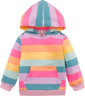 Popshion Toddler Girls Hoodies Kids Pullover Sweatshirt Butterfly Sweater Casual Hoodies Sweatshirts Long Sleeve Shirts Tops
