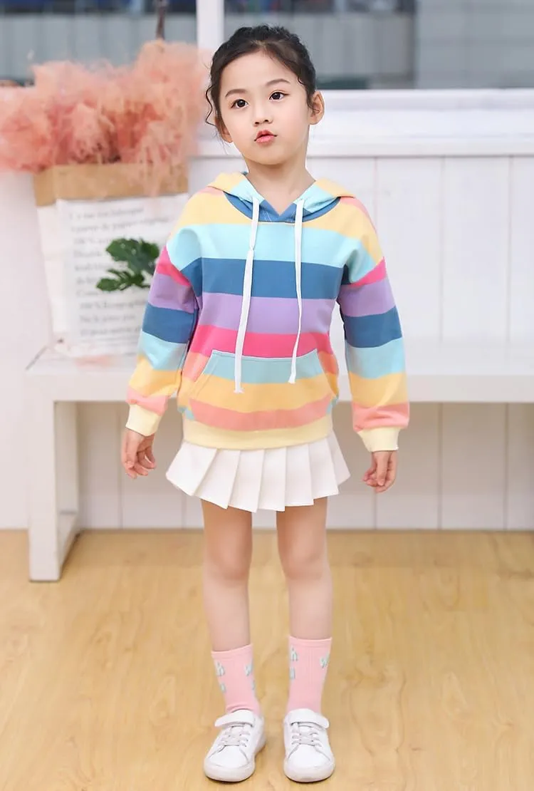 Popshion Toddler Girls Hoodies Kids Pullover Sweatshirt Butterfly Sweater Casual Hoodies Sweatshirts Long Sleeve Shirts Tops