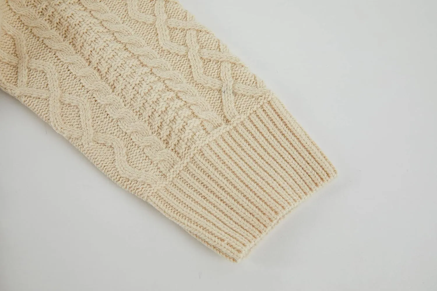 Runcati Mens Shawl Collar Sweaters Casual Cable Knit V-Neck Slim Fit Fall Winter Lightweight Pullover Sweater Knitwear