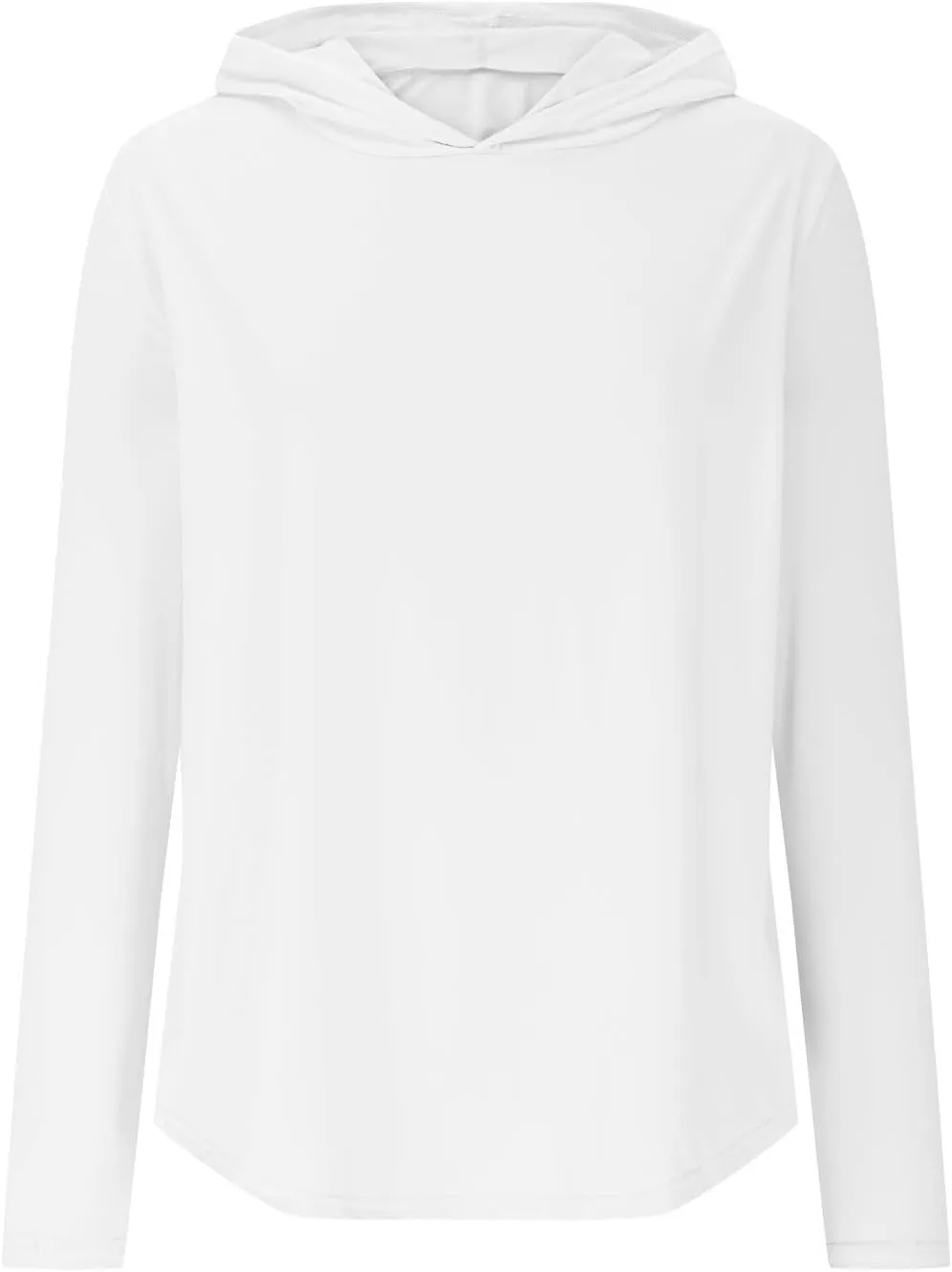 Women's Sun Protection Hoodie Shirts UPF 50  Long Sleeve UV SPF T-Shirt Hiking Running Quick Dry Rash Guard